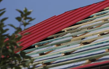 Henlow corrugated roofing costs